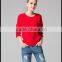 Special design knitwear cardigan manufacturers pullover knitwear for girls