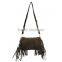 Bohemia Style Suede Clutch Bags/Designed Fringe Tassel Bag/New Clutch With Tassels