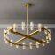 Hengzhi Modern K9 Crystal Lights ARCACHON LED ROUND CHANDELIER 36