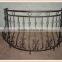 GYD-15B079 Customed wrought iron wicker balcony furniture set designs