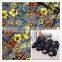 waterproof nylon lycra printed fabric flower