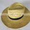 paper straw cowboy hat with customized logo