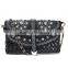 women diamond jean fabric handbag shoulder bag