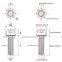 Titanium Hex Bike Stem Bolts M5x16mm Tapered Head with Washer Screws 6pcs