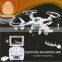 With FPV drone 2.4GHz 4CH 6-Axis With Light And 2MP Camera popular quadcopter X8DV