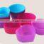 promotion good quality food grade material silicone heart shape mini cake molds