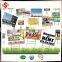 pp corrugated color printing advertising sign