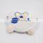 Top Selling Cartoon Style White Wallet Cute Silicone Dog Coin Purse