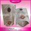 Paper Material and Hand Length Handle Sealing & Handle kraft paper bag