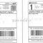 direct factory price art paper label logistics label