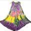 Rayon Crepe Batik Umbrella Dress