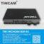 10/100M,20KM, Media convert, Fiber Ethernet Converter with 6 RJ45 Ports;Optical media converter