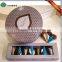 Print Luxury Cardboard Chocolate Round Tube Boxes Packaging
