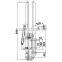Elevators Parts 440A Door Vane for Freight Elevator
