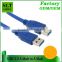 SLT Wholesale SuperSpeed USB 3.0 Type A Extension Cable in Blue