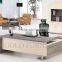Wooden grain office desk Hot sales economic series office furniture (SZ-OD347)