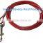 7X7 7X19 6X7+FC Pet Traction Rope / Pet Steel Wire Rope / Pet Chain Leads