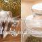 Different sizes small mini jar and lid glass candy jar for wedding tea coffe sugar canisters