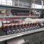manufacturer supply 9 Motor 45 degree glass straight line edging machine with PLC control