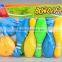 25cm Children bowling toy with 10 bottles and 2 balls