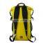 different size waterproof bag with net pocket backpack