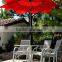 9' Wind Resistant Lotus Fiberglass Patio Umbrella Canopy