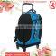 Customized school bag with wheel, waterproof wheeled backpack