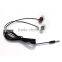 High quality metal aluminum powerful bass driven stereo sound earphones earbud
