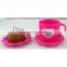 Popular kids plastic tea set toy with EN71