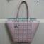 Fashion hollow out PU leather tote bag