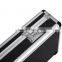 Platinum Tactical 53" Long Aluminum Chrome Rifle / Shotgun Hard Carry Storage Case w/ 4 locks (2 combination and 2 key locks)