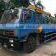 factory hot sale 5ton mini manual telescopic crane for truck with winch cable