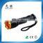 zoom function tactical flashlight aluminum LED torch light rechargeable flashlight