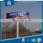 Customized galvanized outdoor advertisement billboard poles