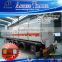 Worldwide top sale 42kl fuel oil tanker semi trailer dimensions