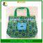Custom full print grocery storage tote shopping bag