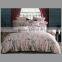 New design Tencel/Linen/cotton blended reactive printed bedding sets /natural style duvet cover and pillow cover