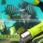 diving lamp Underwater LED diving led torch 18650 Torch Lamp Light, diving torch light