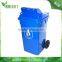BT100A-3 100liter garbage can with rubber wheels