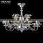 Chrome Color Iron Low Ceiling Chandelier Modern MD81485 L18