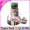 Yason shampoo bottle sticker custom logo sticker chemical sticker tactile warning triangle label for blindman