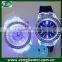 New silicone led light up kids watch