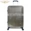 Solid Color Trolley Handle ABS+PC Travel luggage