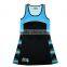 Cheap 100% polyester girls netball jersey