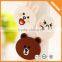 15-0707 Removable custom 3d magnets eco-friendly plush toy fridge magnet