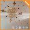Big sale eco-friendly round mirror shape pet wall sticker