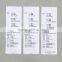 Eco-friendly printing satin care label with cheap price for kids clothing