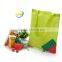 Reusable nylon foldable shopping strawberry bag polyester tote bag