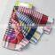 china supplier textiles yarn dyed cotton waffle weave second hand towels