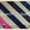 100% polyester damask jacquard ribbon with star logo